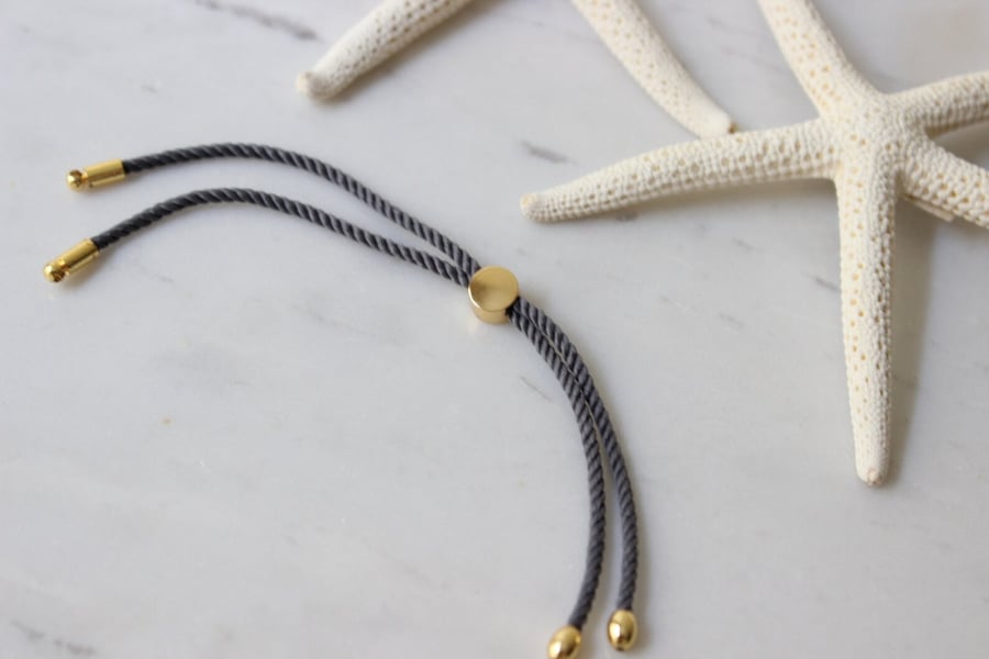 12cm Half Finished Adjustable Bracelet , Cord Bracelet , Cotton Rope Bracelet , Friendship Bracelet