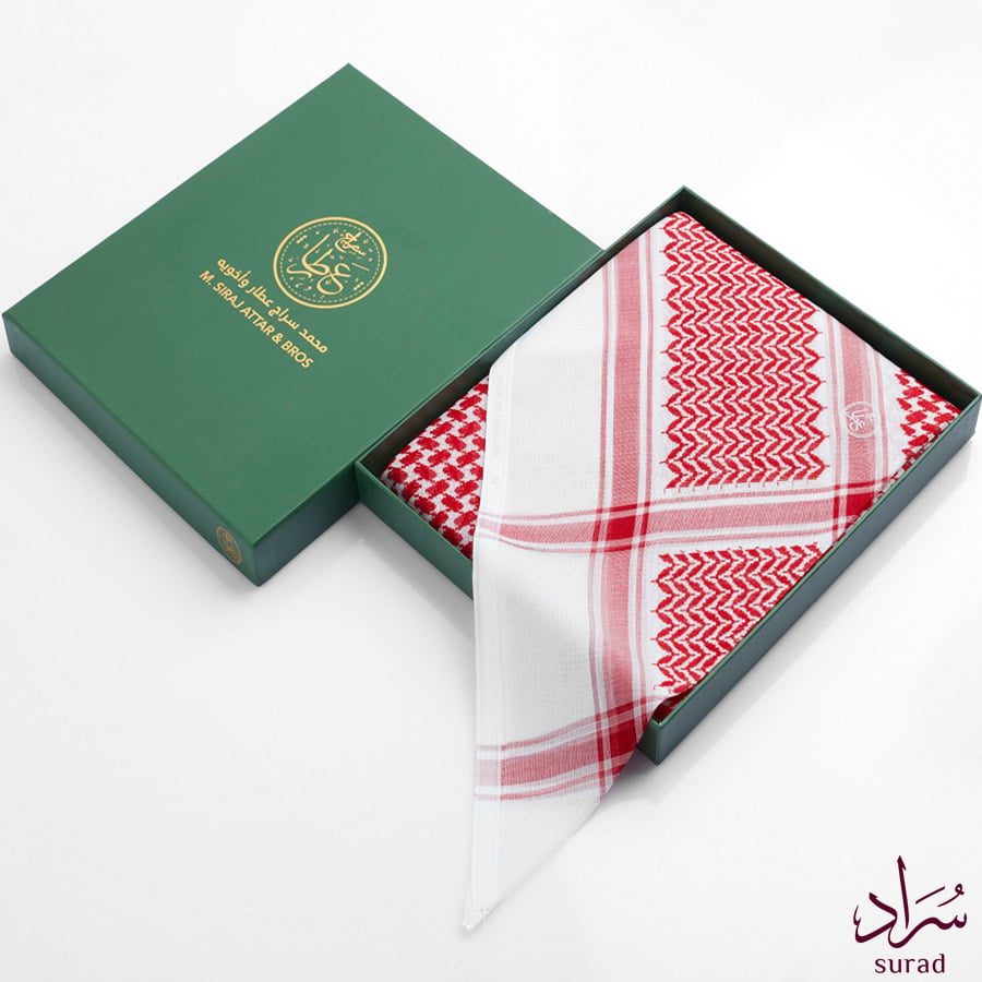 شماغ العطار كلاسيك عنبر