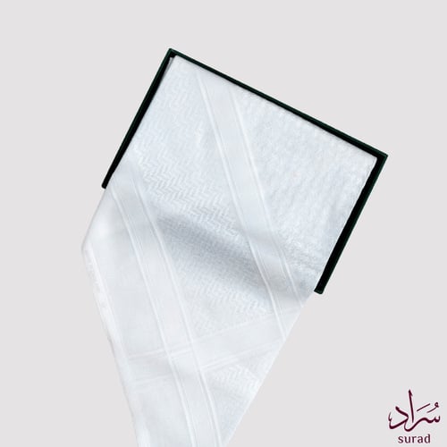 شماغ العطار كلاسيك ياقوت ابيض