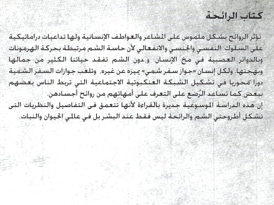الرائحة