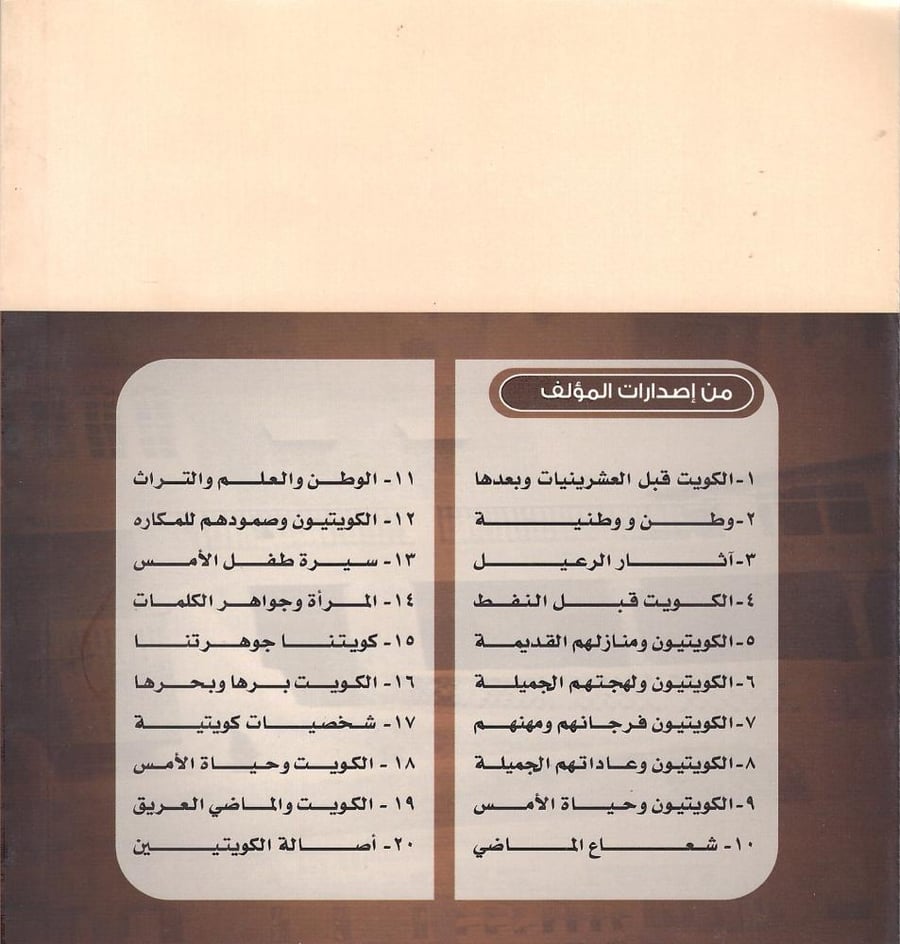 الكويت قبل العشرينيات وبعدها