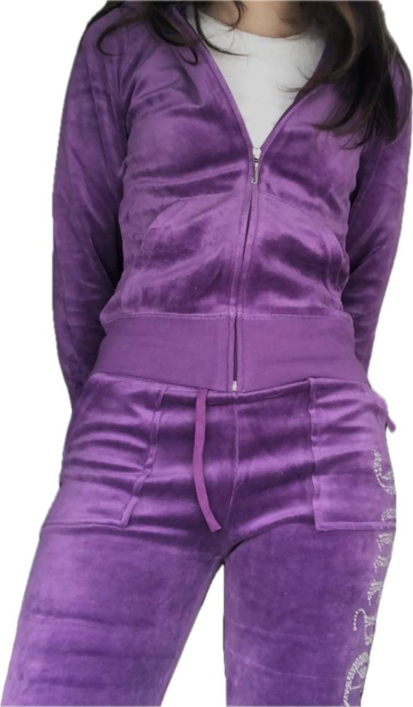‏Full set (jacket + pants) purple-red