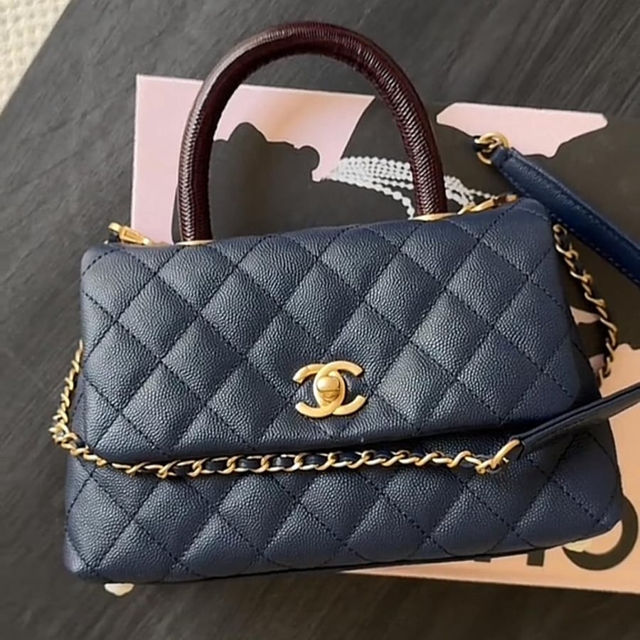 Chanel Coco handle bag size 24