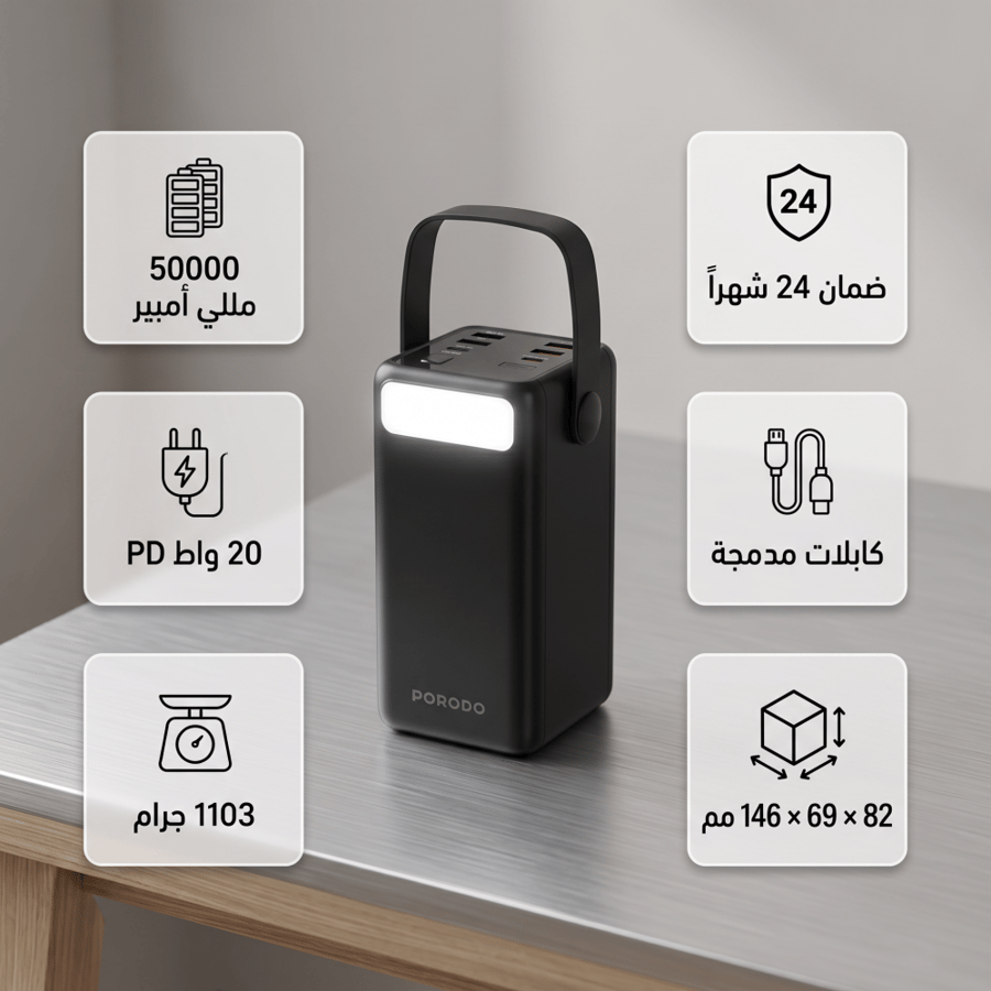 باور بنك 50000