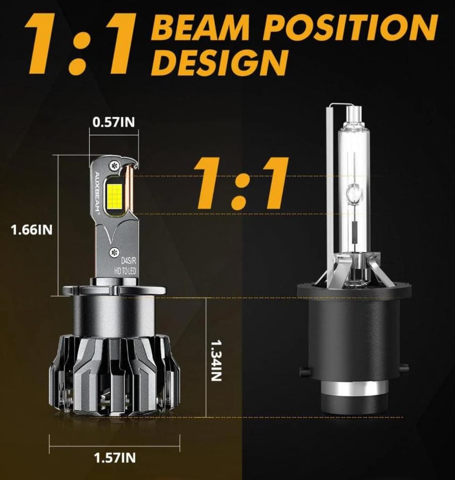 بديل زنون /D3s AUXBEAM / D4s عرض الراتب 26