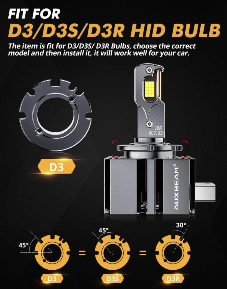 بديل زنون /D3s AUXBEAM / D4s عرض الراتب 26