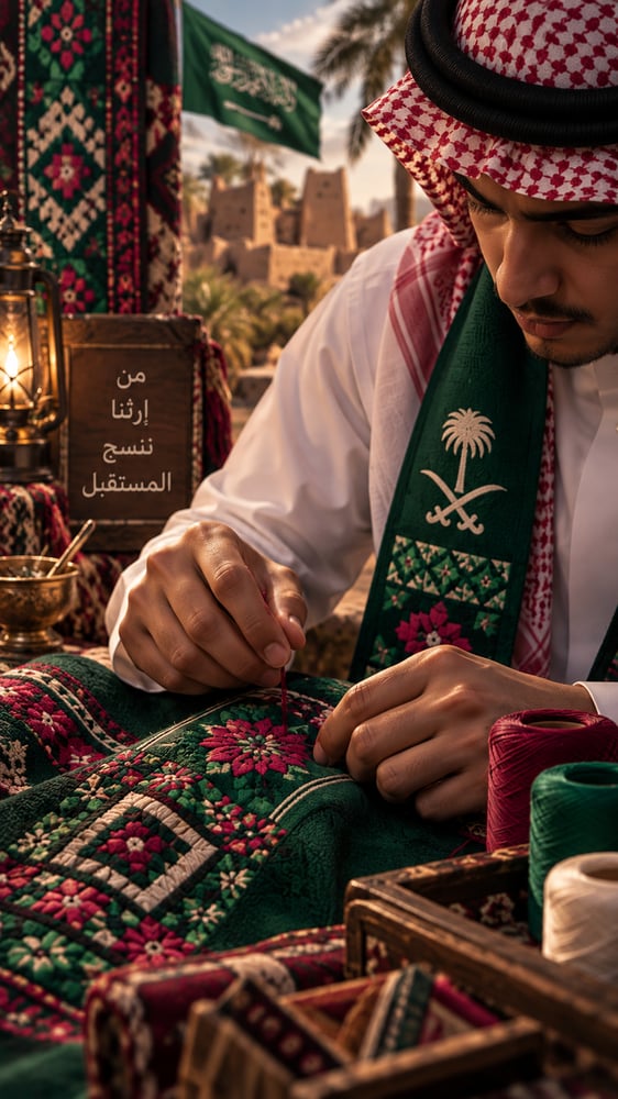 فديو اليوم الوطني عزنا بطبعنا عرض اليوم الوطني