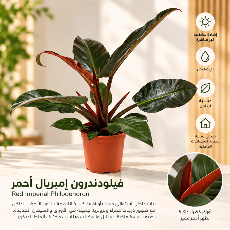 فليدندرون امبريال احمر