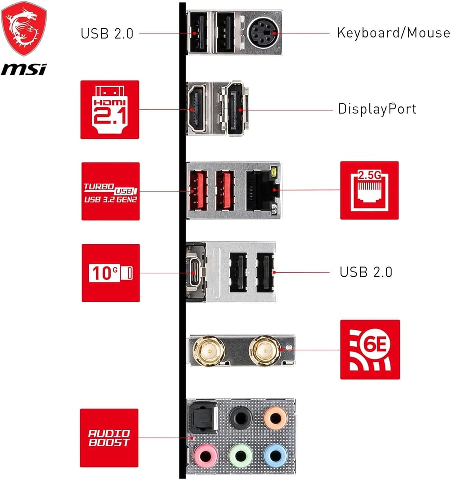 MSI PRO Z760 Gaming Plus WIFI ( DDR5 - WIFI )
