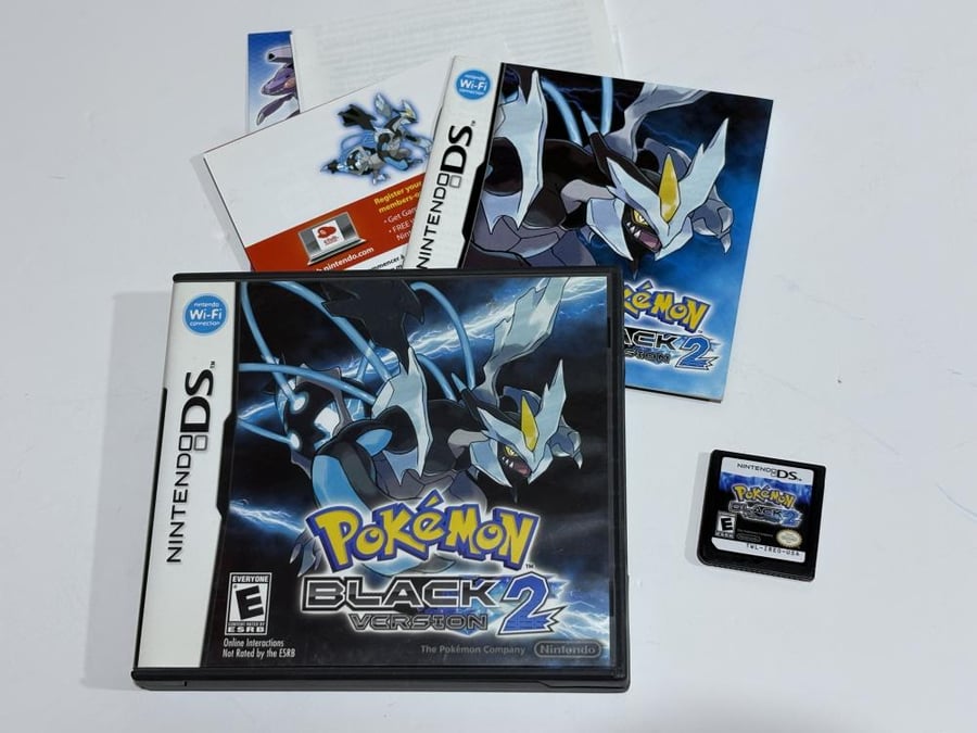 لعبة Pokémon Black Version 2 (بوكيمون بلاك الإصدار الثاني) لجهاز نينتندو دي إس (Nintendo DS) - أصلي - نسخة أمريكية (USA)