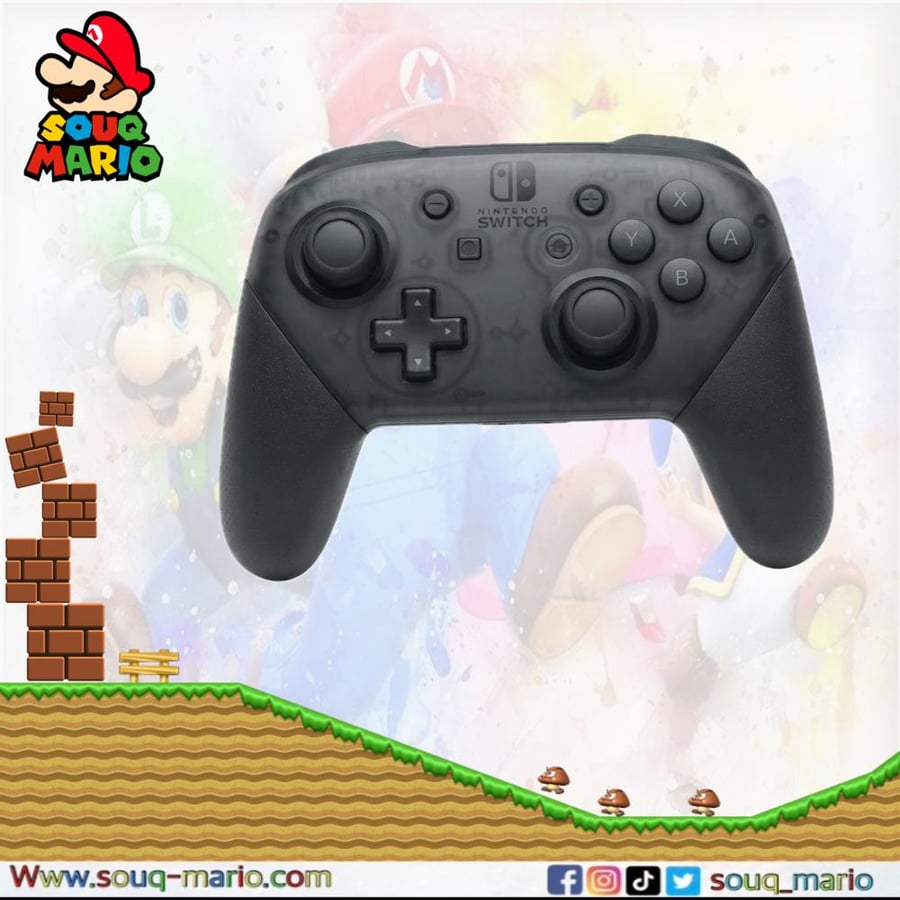 يد تحكم نينتندو سويتش برو الأصلية (Nintendo Switch Pro Controller)