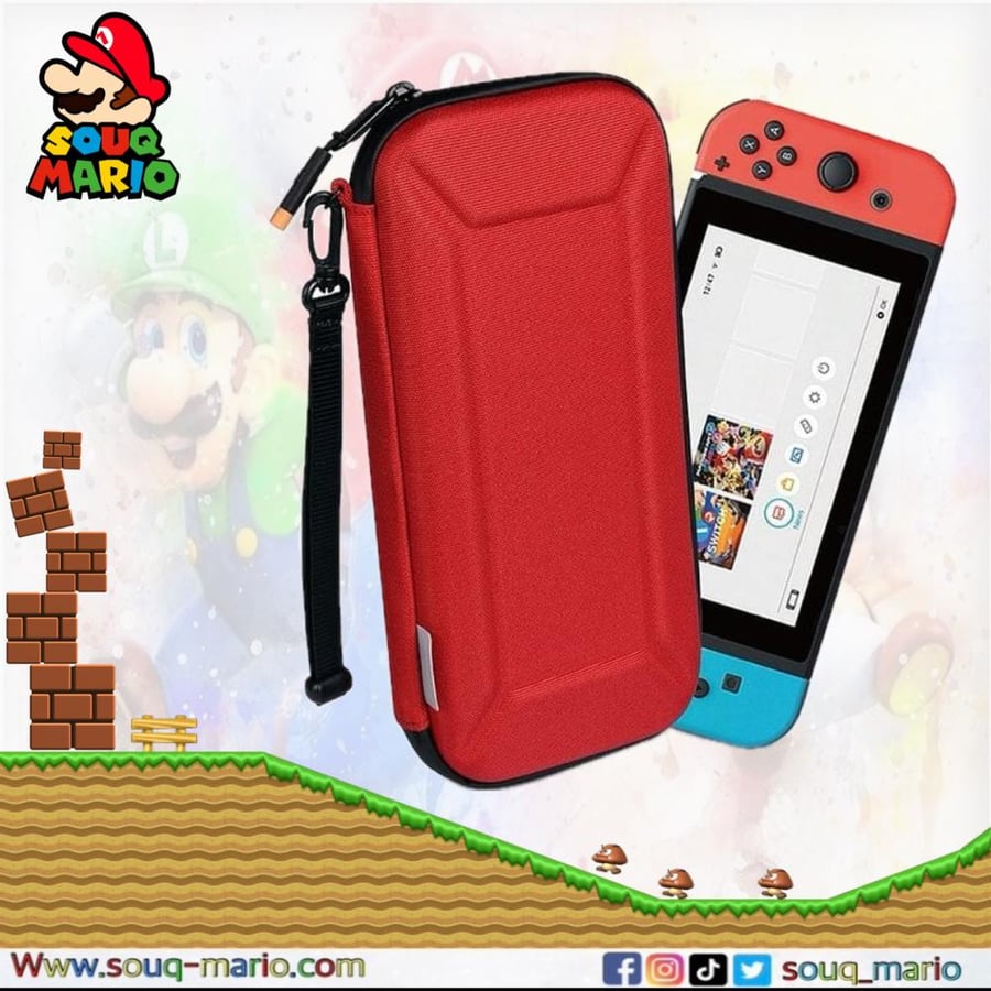 حقيبة حافظة لجهاز النيتيندو سويتش - WIWU DEFENDER NS SLIM CASE - BLACK