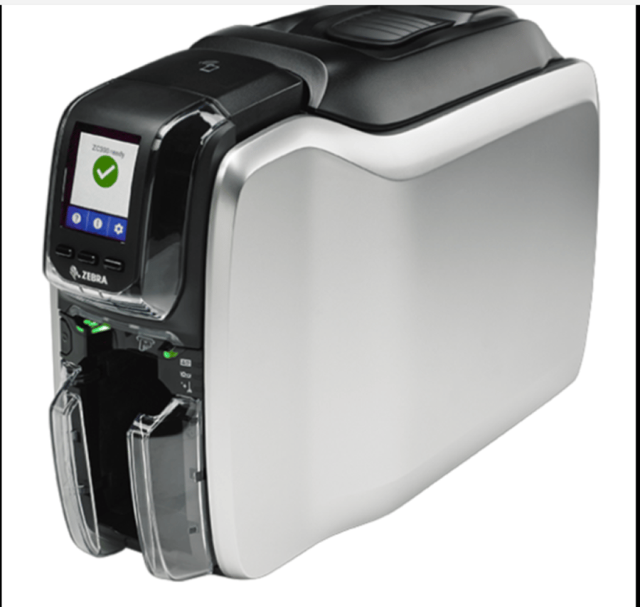 طابعة من زيبرا ZC300, ZC32-000C000EM00 ذات منفذ USB مزدوج لبطاقات ET