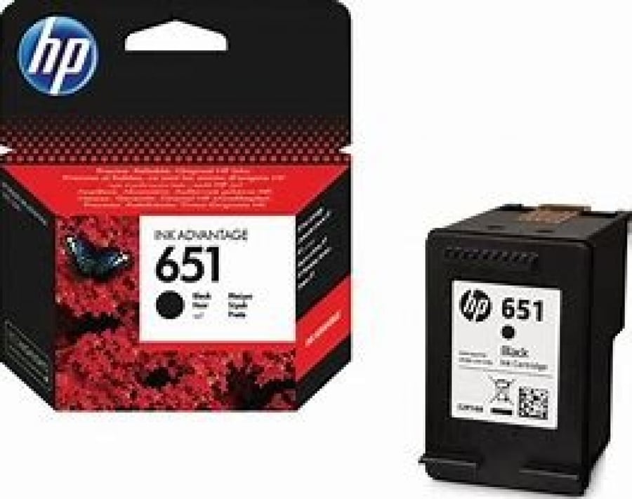 حبر اتش بي اسود  651  HP CARTRIDGE BLACK