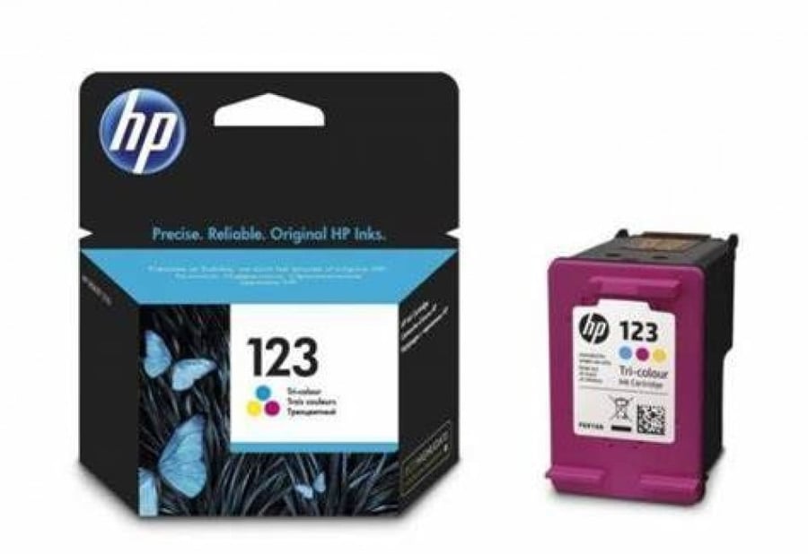 حبر اتش بي ملون  123  HP CARTRIDGE COLOUR