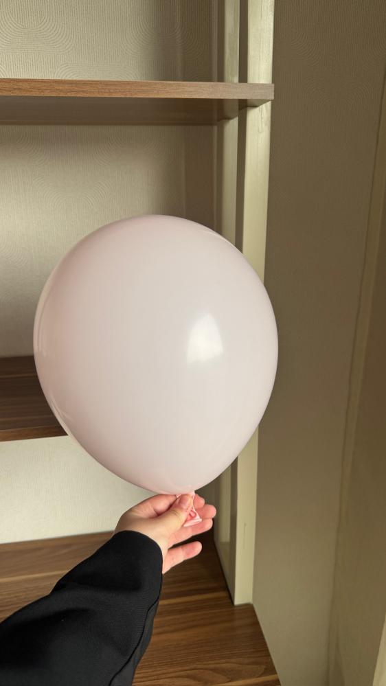 Pink helium balloon