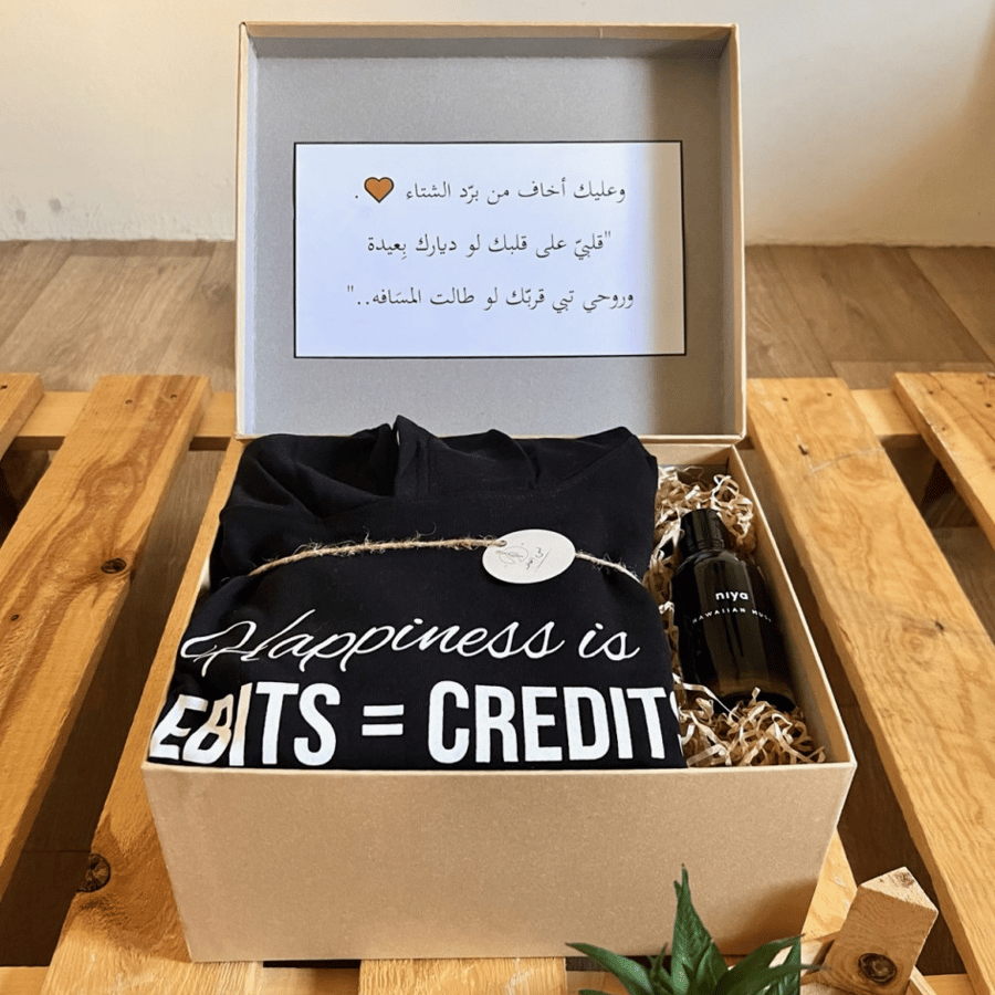 بوكس رجالي مع عطر
