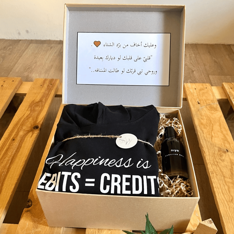 بوكس رجالي مع عطر