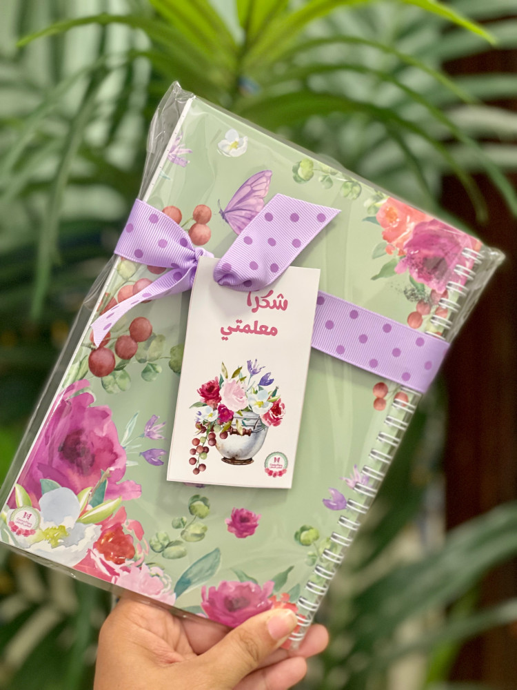 The flower notebook A5