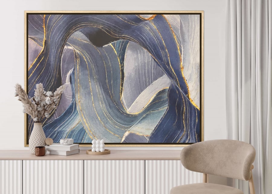 The size of the painting is 146 cm wide and 110 cm long. The price includes the frame. Delivery time is from 7 to 10 days. After that, the product will be shipped to the customer. For other sizes, contact WhatsApp.