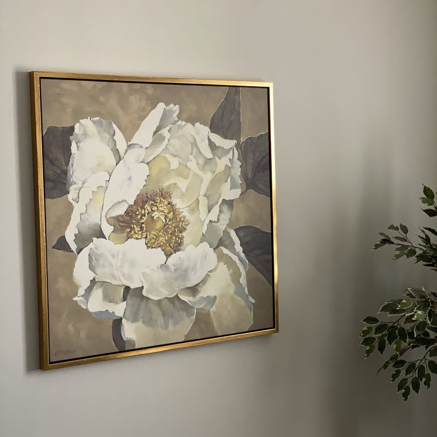 The size of the picture 100:100. The price includes the frame. The delivery time is from 7 to 10 days, after which the product is shipped to the customer.