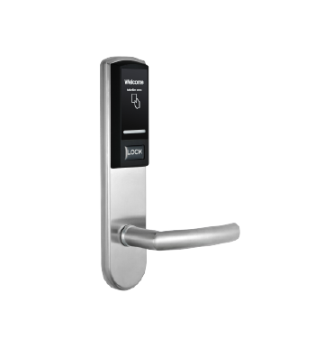 ZKTECO RFID HOTEL LOCK WITH ADVANCED 13.56MHZ MIFARE-1 CARD TECHNOLOGY (SET)-R
