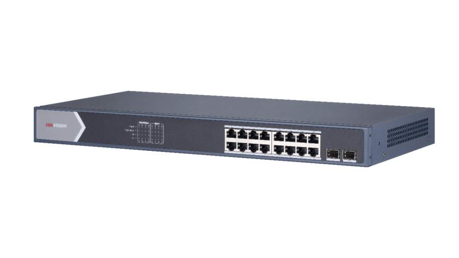 HIKVISION 16-Port Gigabit Unmanaged PoE Switch