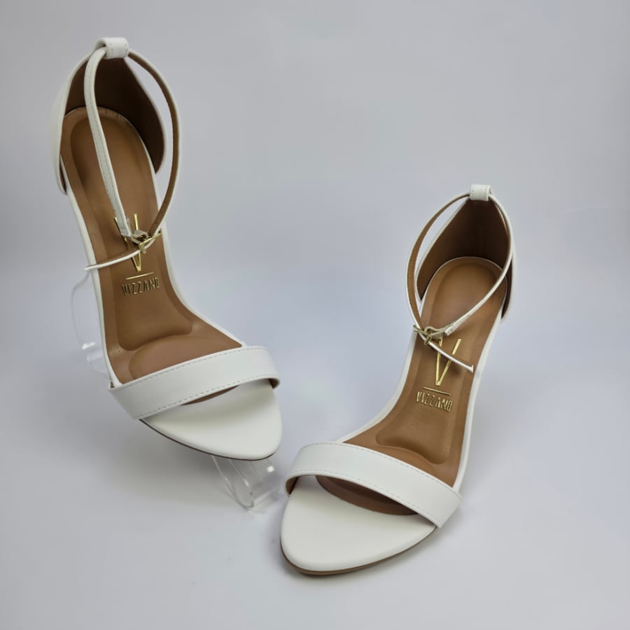 نسائي كعب برازيلي - 6249-452 - WHITE - VIZZANO