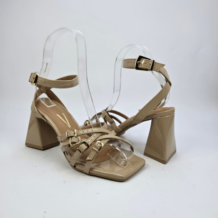 صندل نسائي برازيلي VIZZANO- 6464-140 - SHINY BEIGE