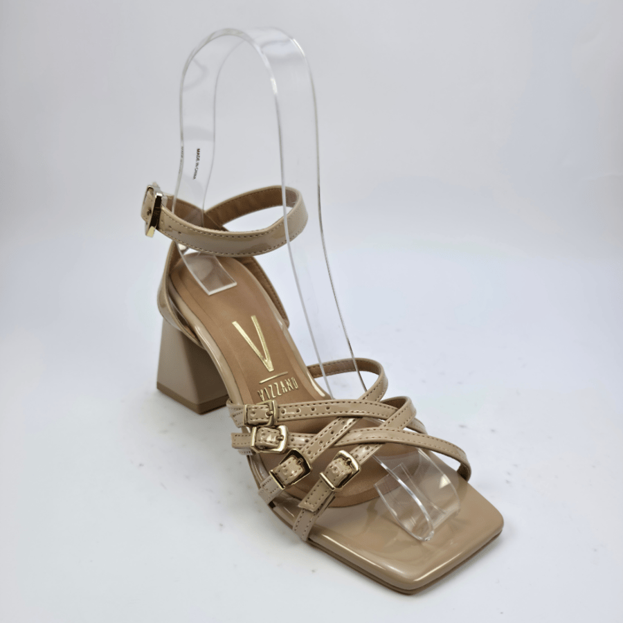 صندل نسائي برازيلي VIZZANO- 6464-140 - SHINY BEIGE