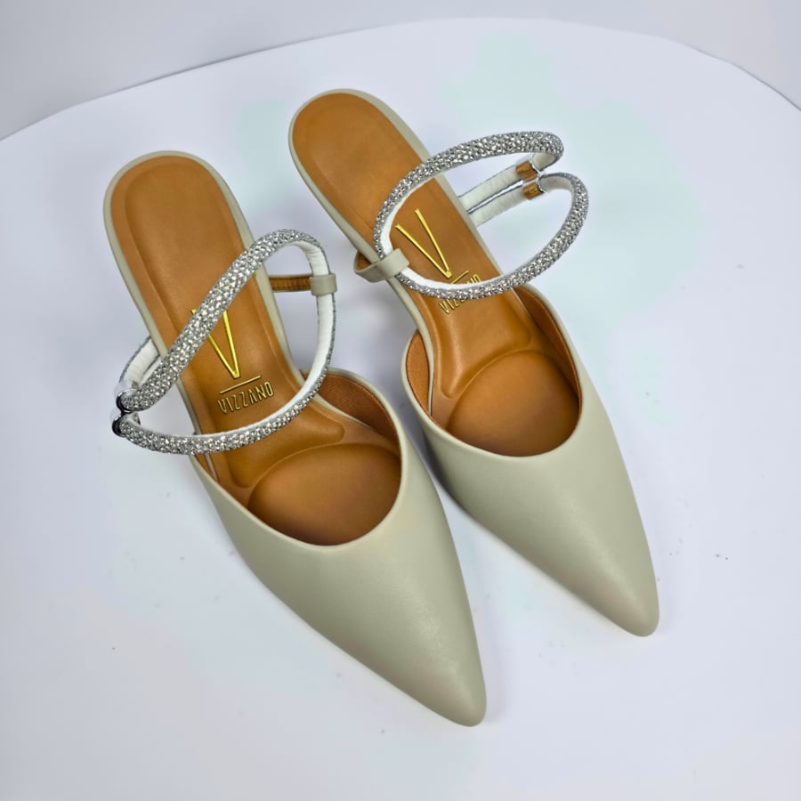 فلات نسائي برازيلي كعب VIZZANO- 1185-1138 Silver