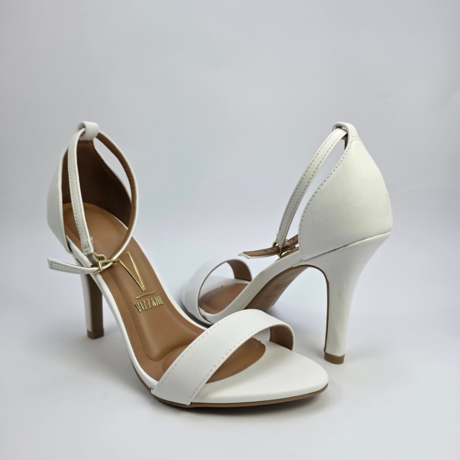 نسائي كعب برازيلي - 6249-452 - WHITE - VIZZANO