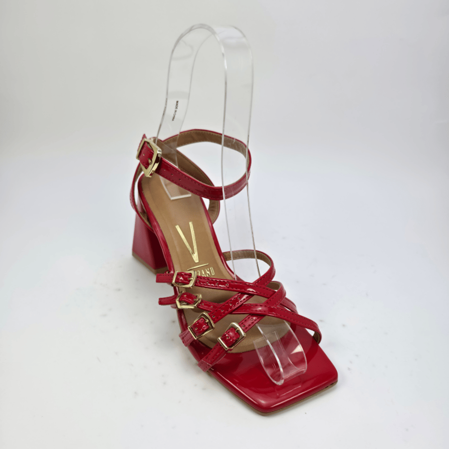 صندل نسائي برازيلي VIZZANO- 6464-140 - SHINY RED