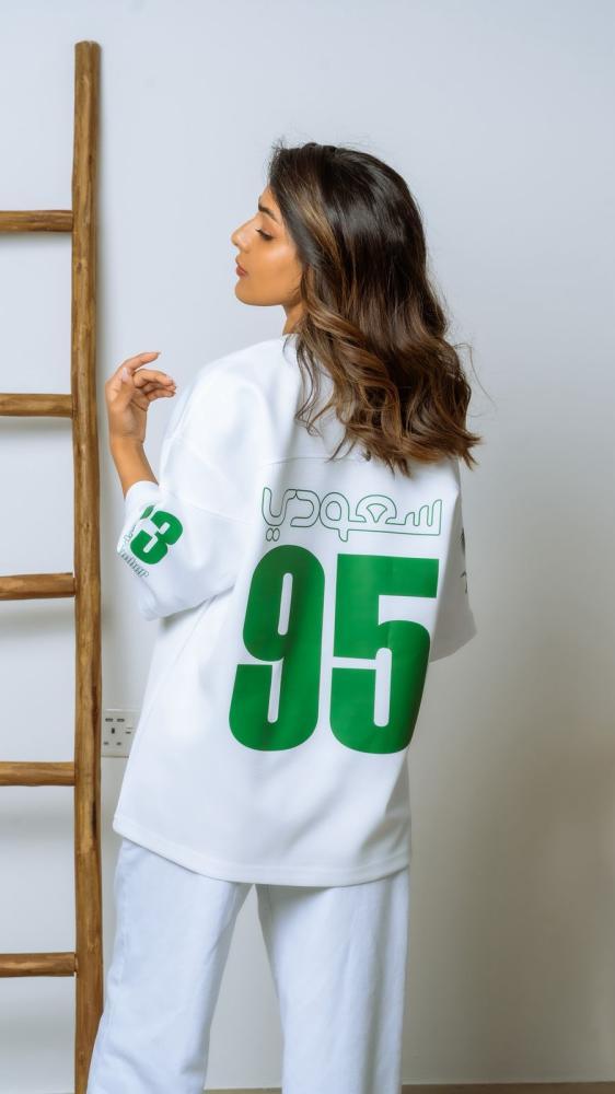 تيشيرت سعودي 95اخضر.