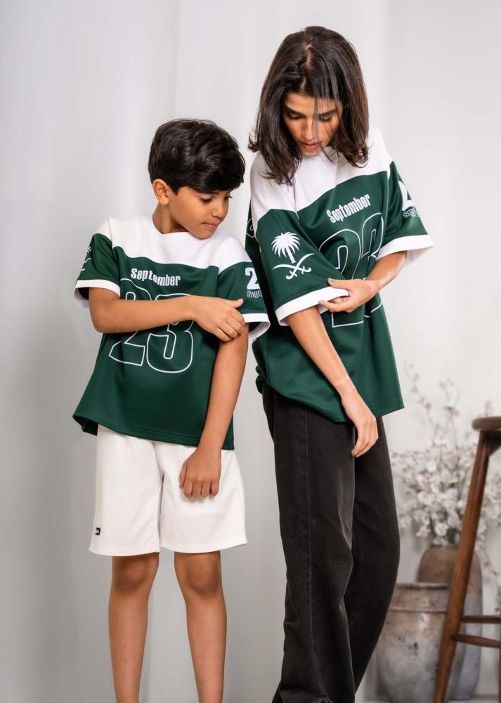 تيشيرت سعودي 95اخضر.
