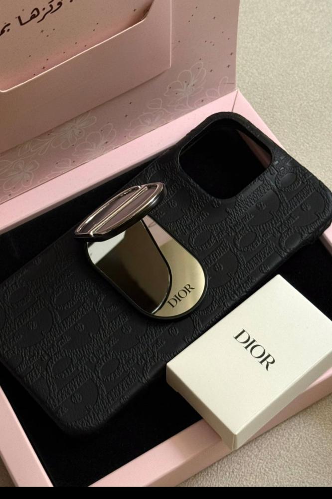 مراية مع كفر ماركة Dior للجوال ️