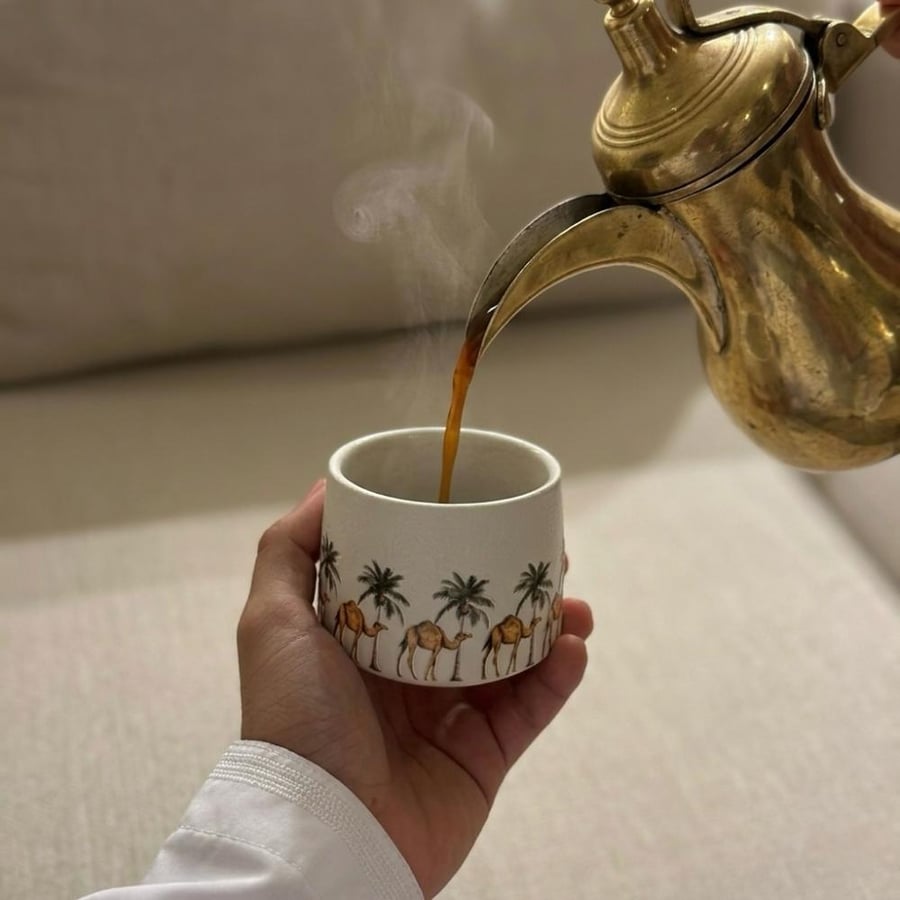 كوب سيراميك بتصميم حجري - 180