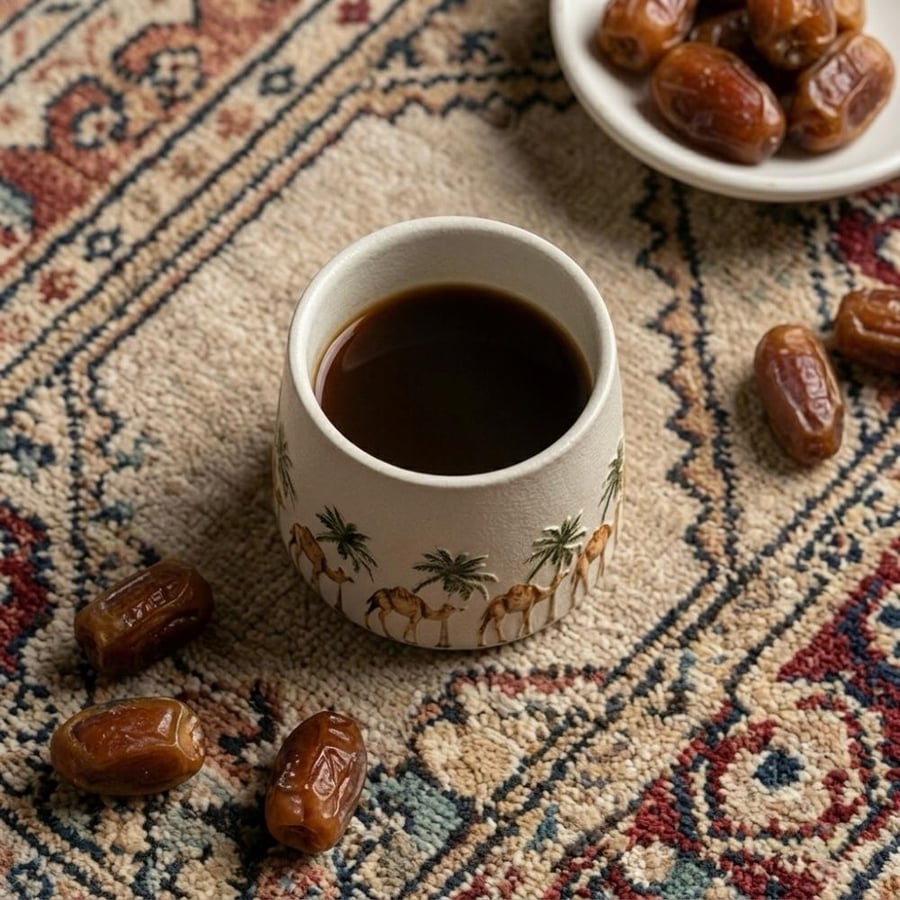 كوب سيراميك بتصميم حجري - 180