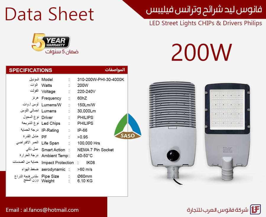 Street Light with Philips Driver