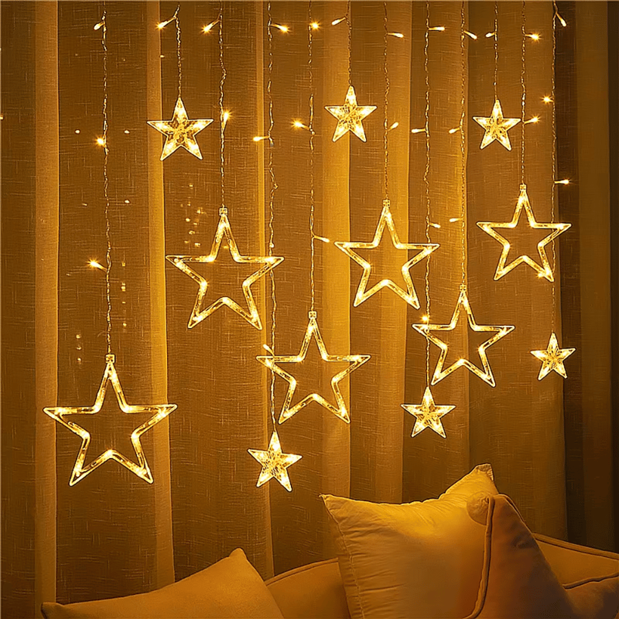 Led Star Lights 3 meter 220v Yellow Color
