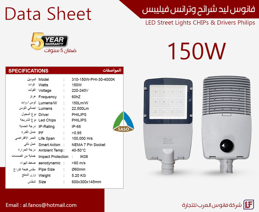 Street Light with Philips Driver