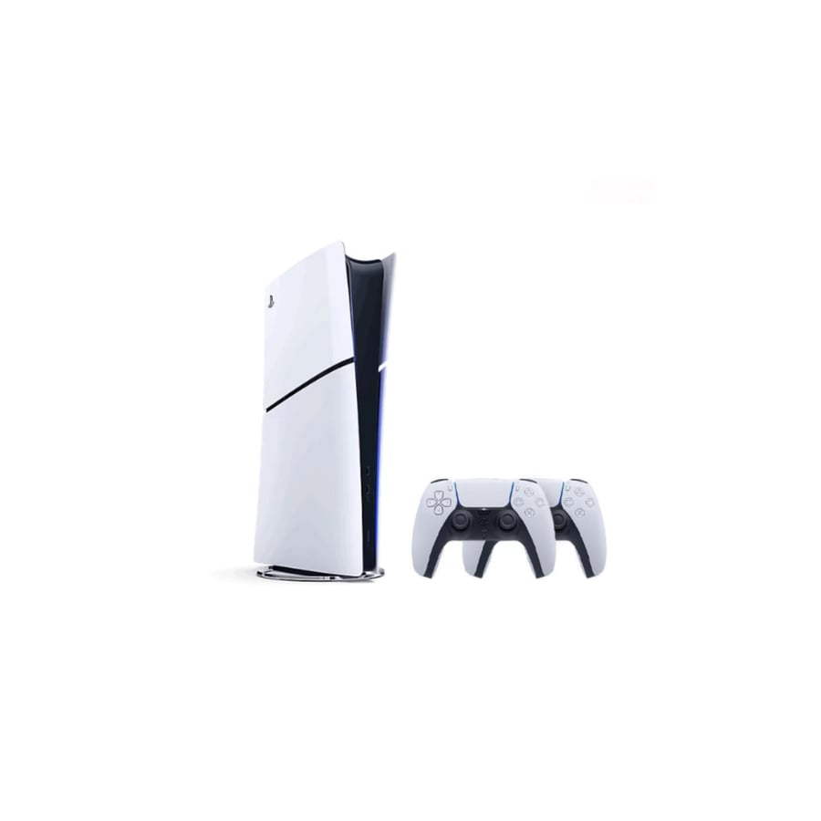 بلاستيشن 5 سليم ديجيتال مع يدتين تحكم PS5 Slim