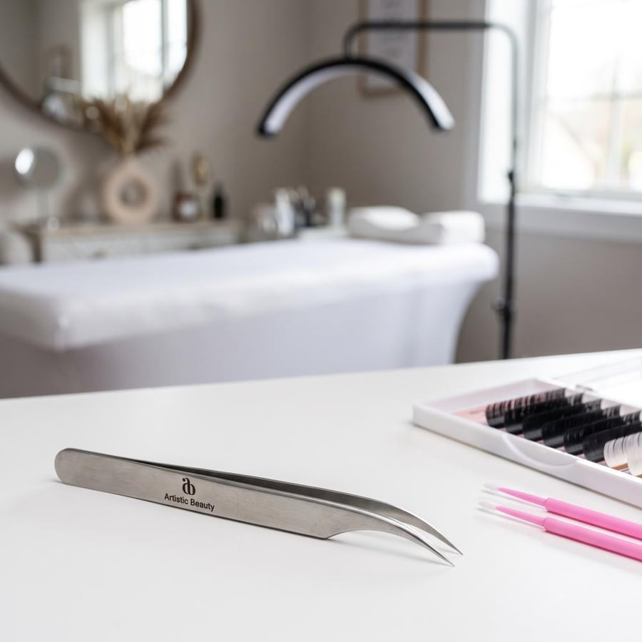 Signature Curved Isolation Tweezer