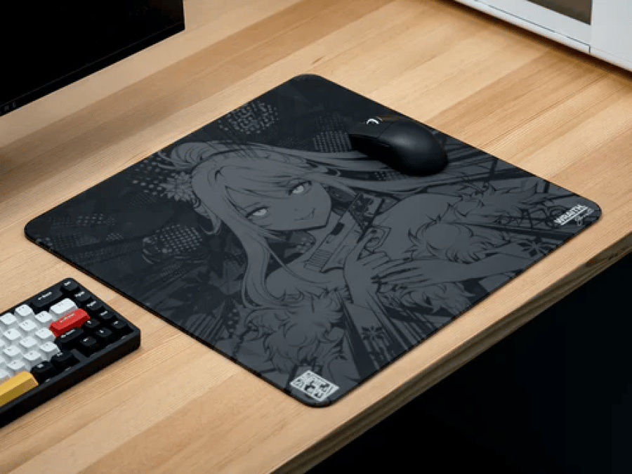 Evil Edition Cosmic Glass Mousepad - Silicone Feet