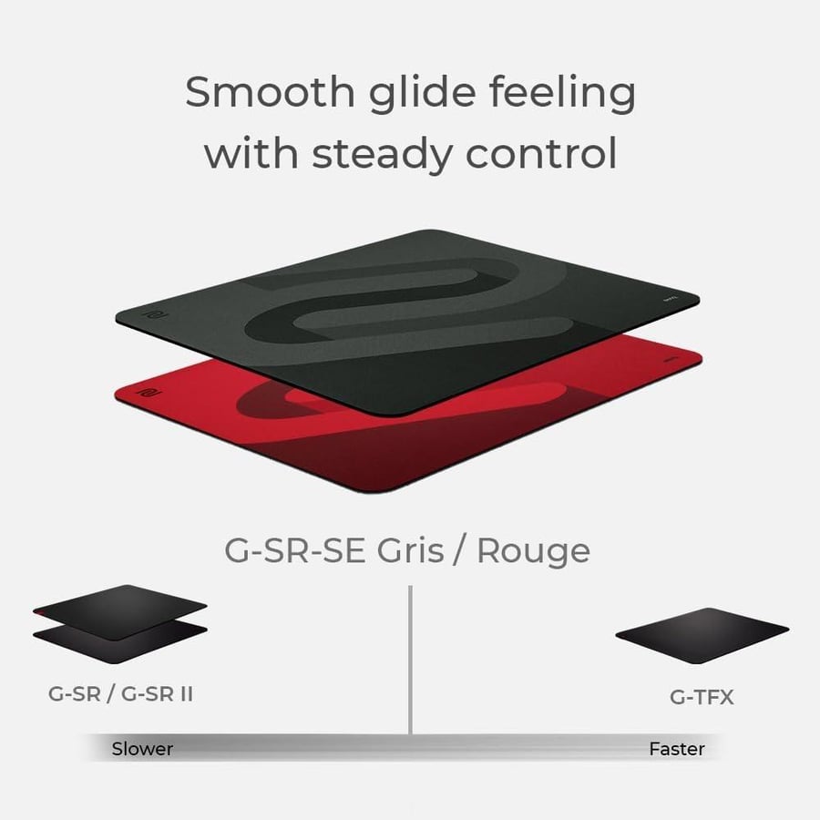 G-SR-SE Mouse Pad L - Gris