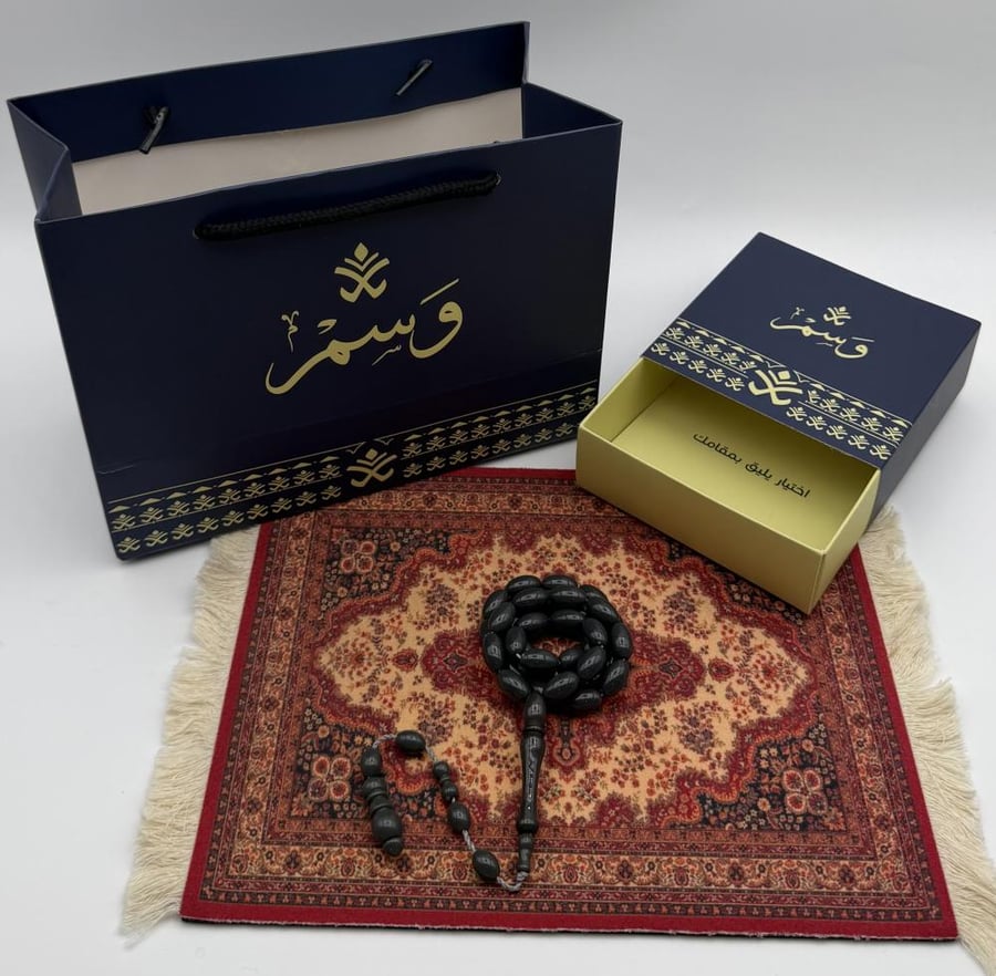 مسباح بكلايت رمادي قصة بيضاوية