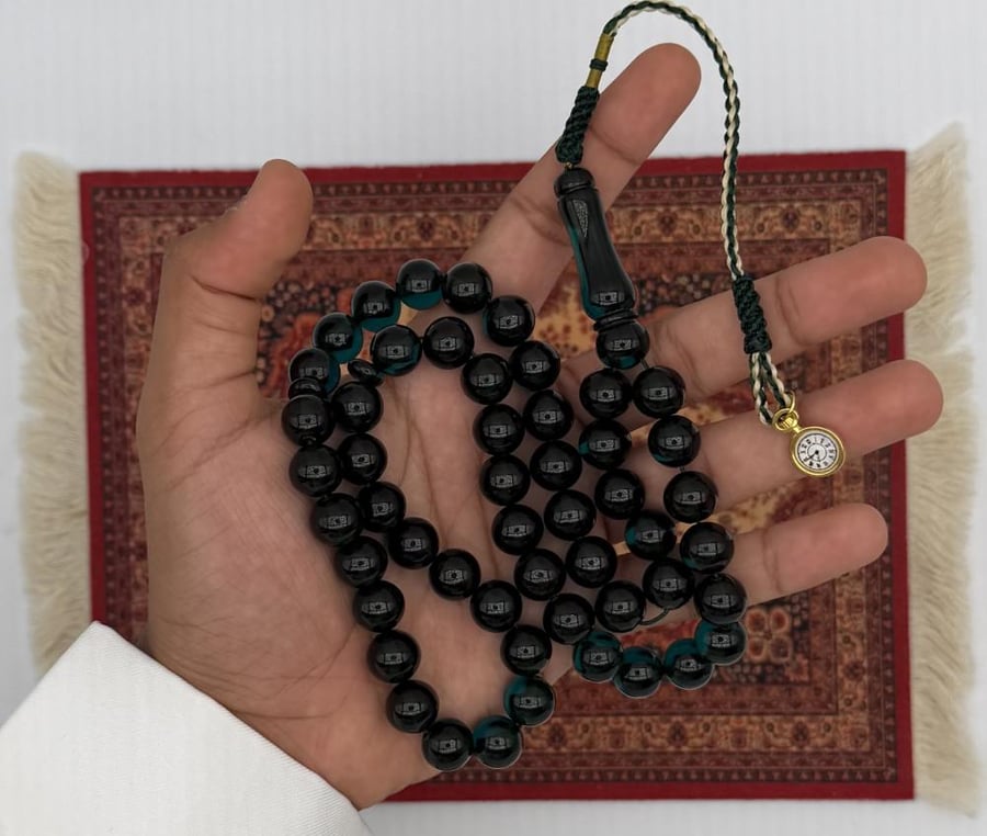 مسباح زعفراني تركواز