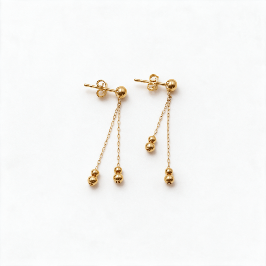 طقم ذهب  - عيار 21