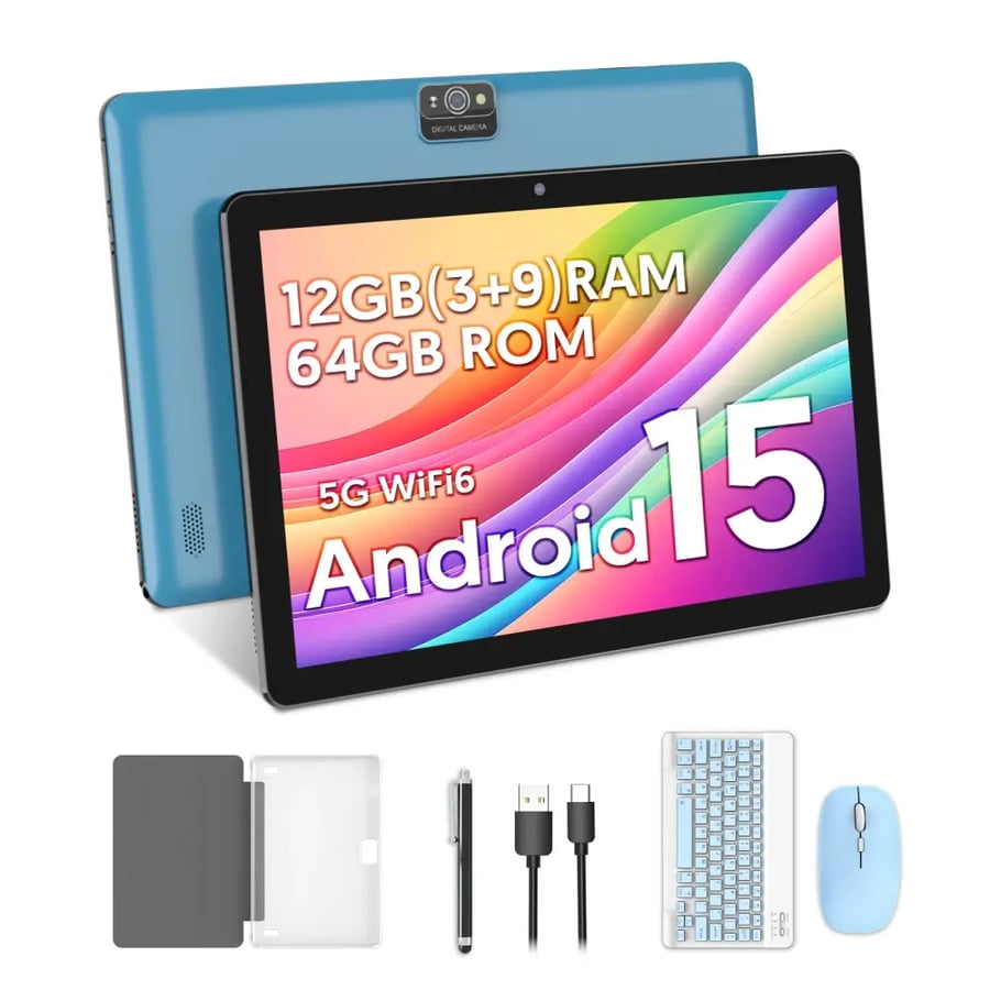تابلت BAKEN 10” 64GB + كيبورد وماوس
