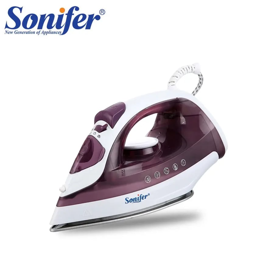 مكواة بخار Sonifer 1600W 160ml قابلة للتعديل